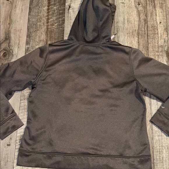 Under Armour Charcoal Hoodie with Camo Details-size 2XL - Picture 7 of 10